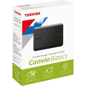 Внешний жесткий диск Toshiba Canvio Basics 4 ТБ 2.5" USB 3.0 (HDTB540EK3CA)